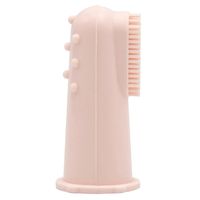 Difrax Fingertip Toothbrush - Pink